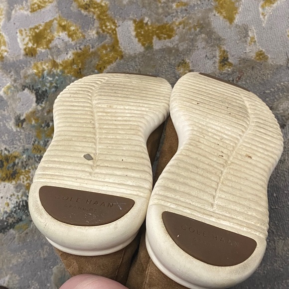 Cole Haan 2.ZeroGrand Plain Toe Oxford Men’s Bourbon Suede Derby Sneaker Sz 10 - Picture 6 of 6